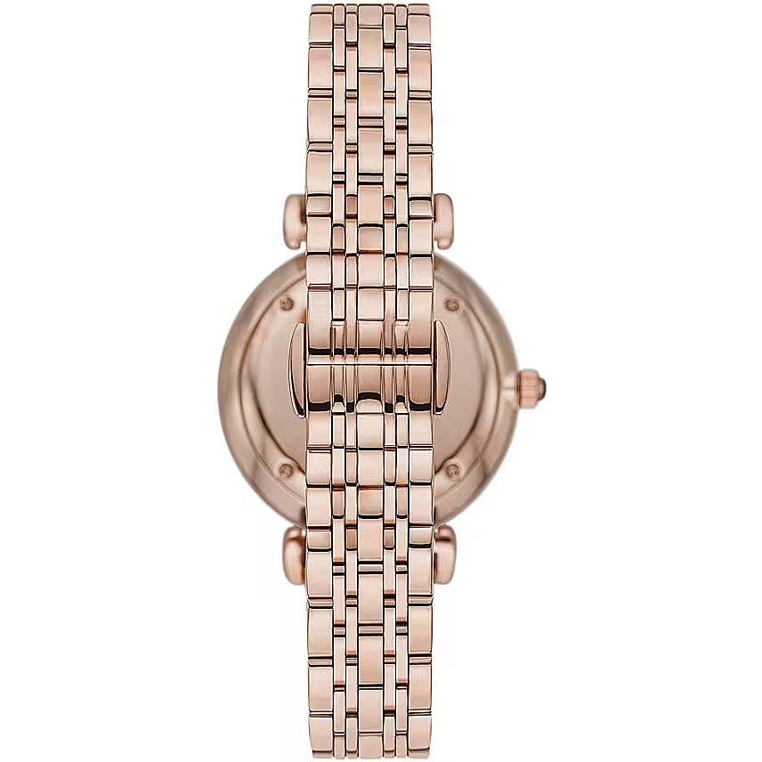 Emporio Armani Elegant Rose Gold-Tone Ladies Watch - Clobber Time Watches