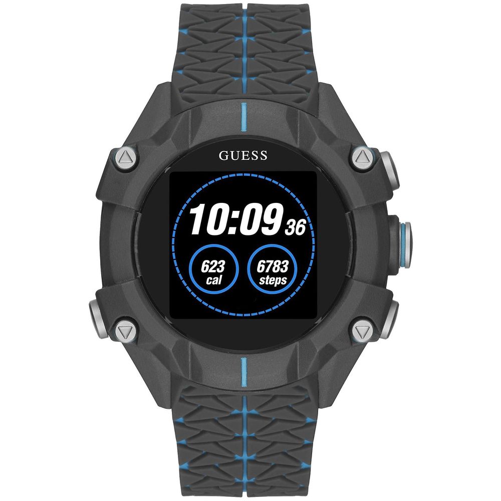 Montre Guess en résine grise