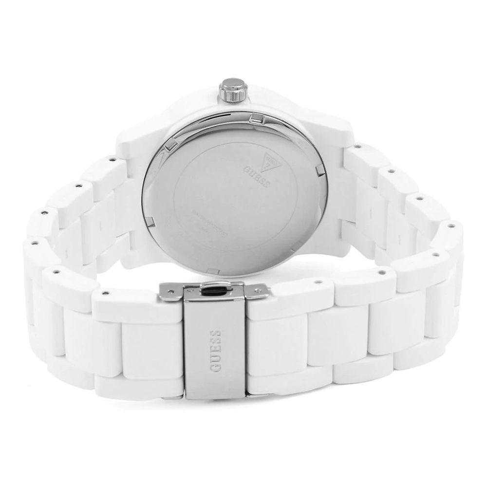 Guess White Rubber Watch - Clobber Time Watches