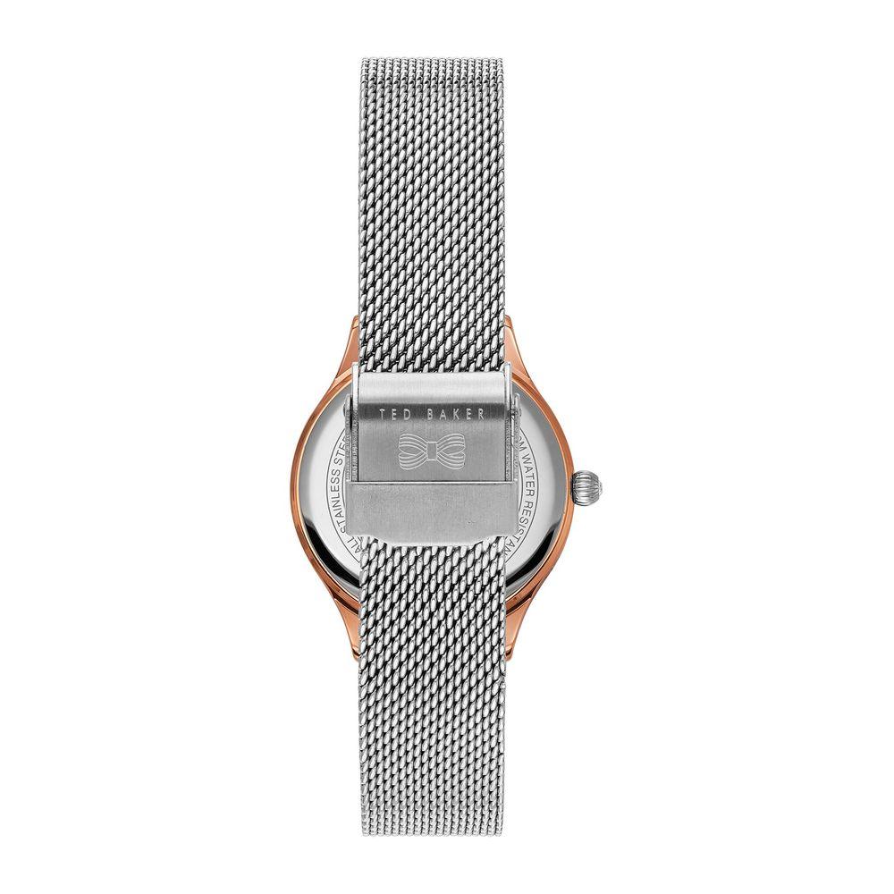 Ted Baker Silver Steel Watch - Clobber Time Watches