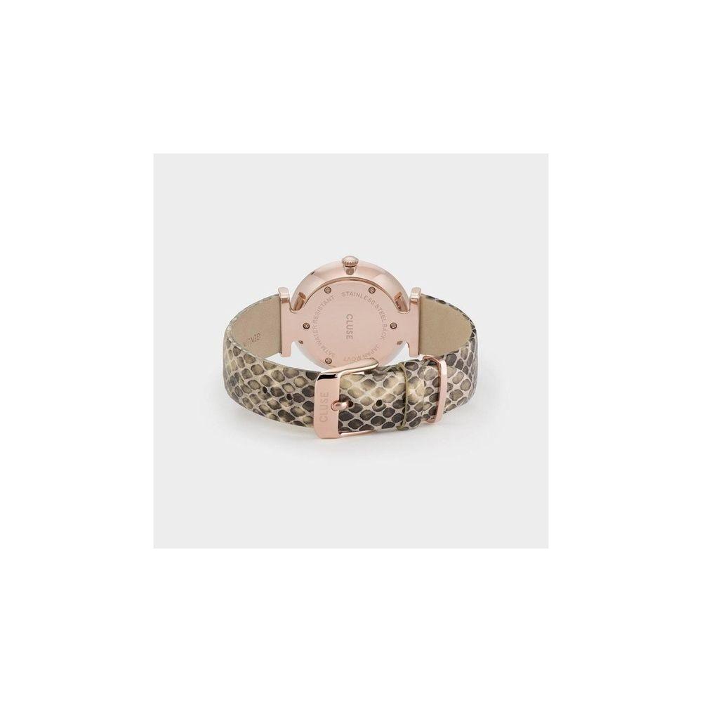 Cluse Beige Leather Watch - Clobber Time Watches