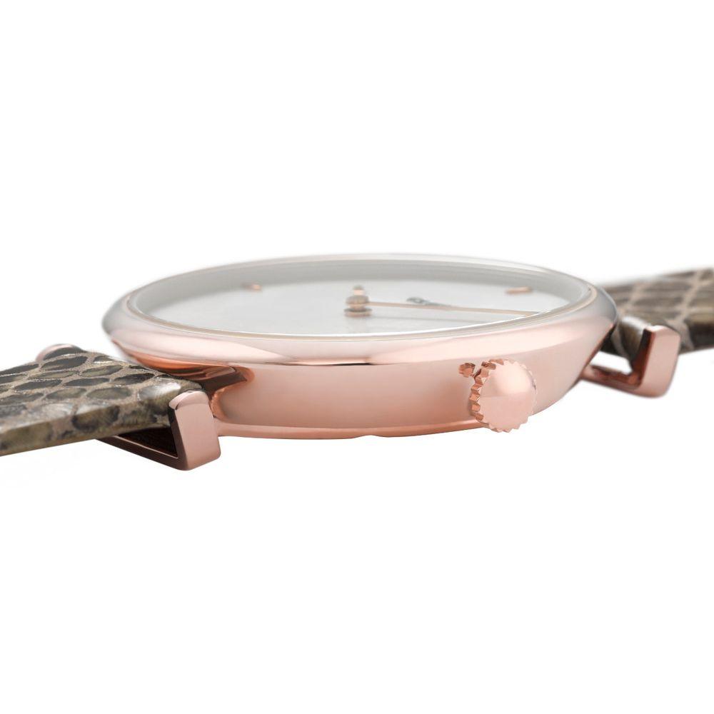 Cluse Beige Leather Watch - Clobber Time Watches