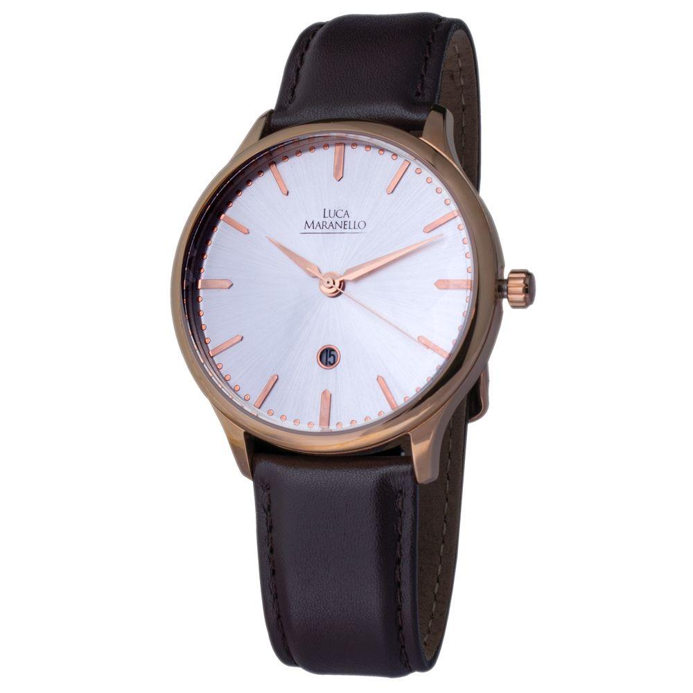 Luca Maranello Brown Leather Watch - Clobber Time Watches