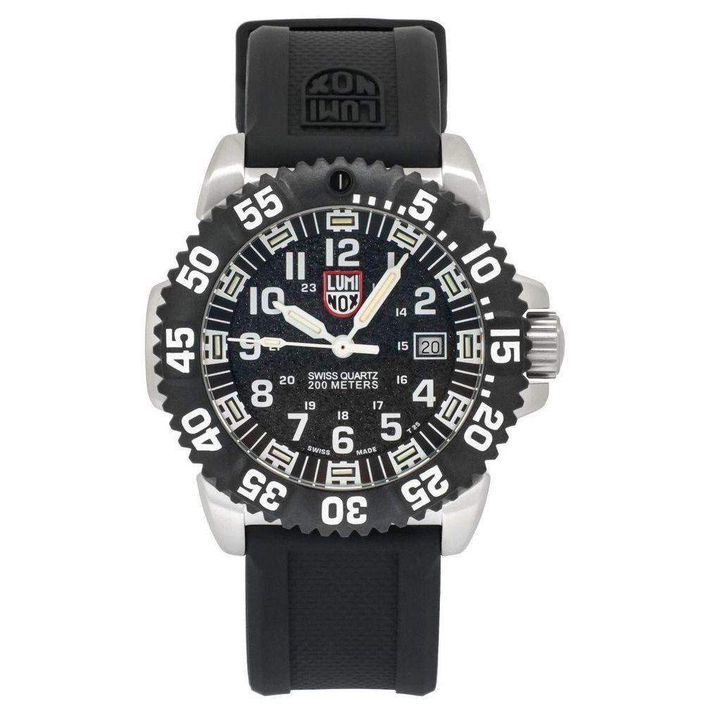 Luminox Black Silicone Watch - Clobber Time Watches