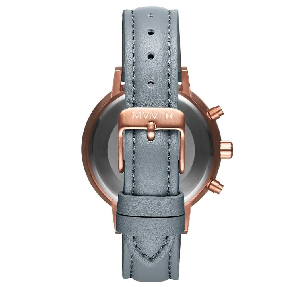 Montre MVMT en cuir gris