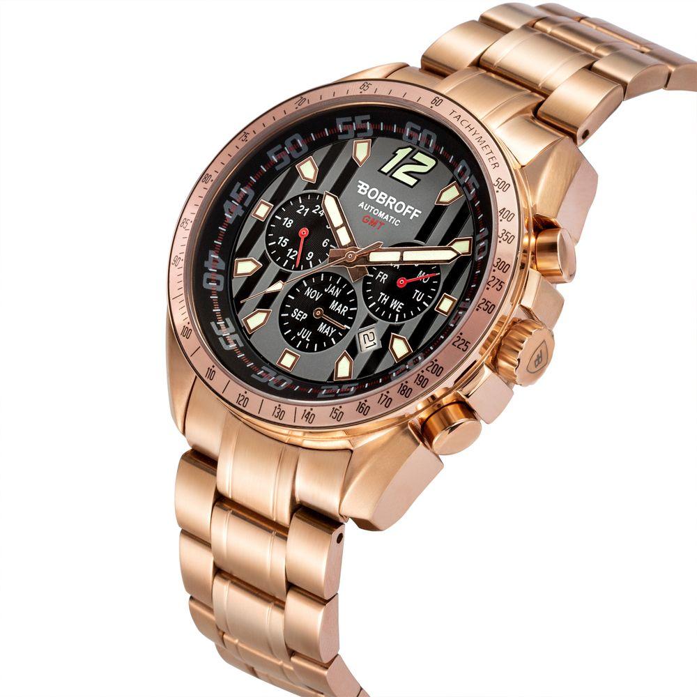 Bobroff Bronze Steel Watch - Clobber Time Watches