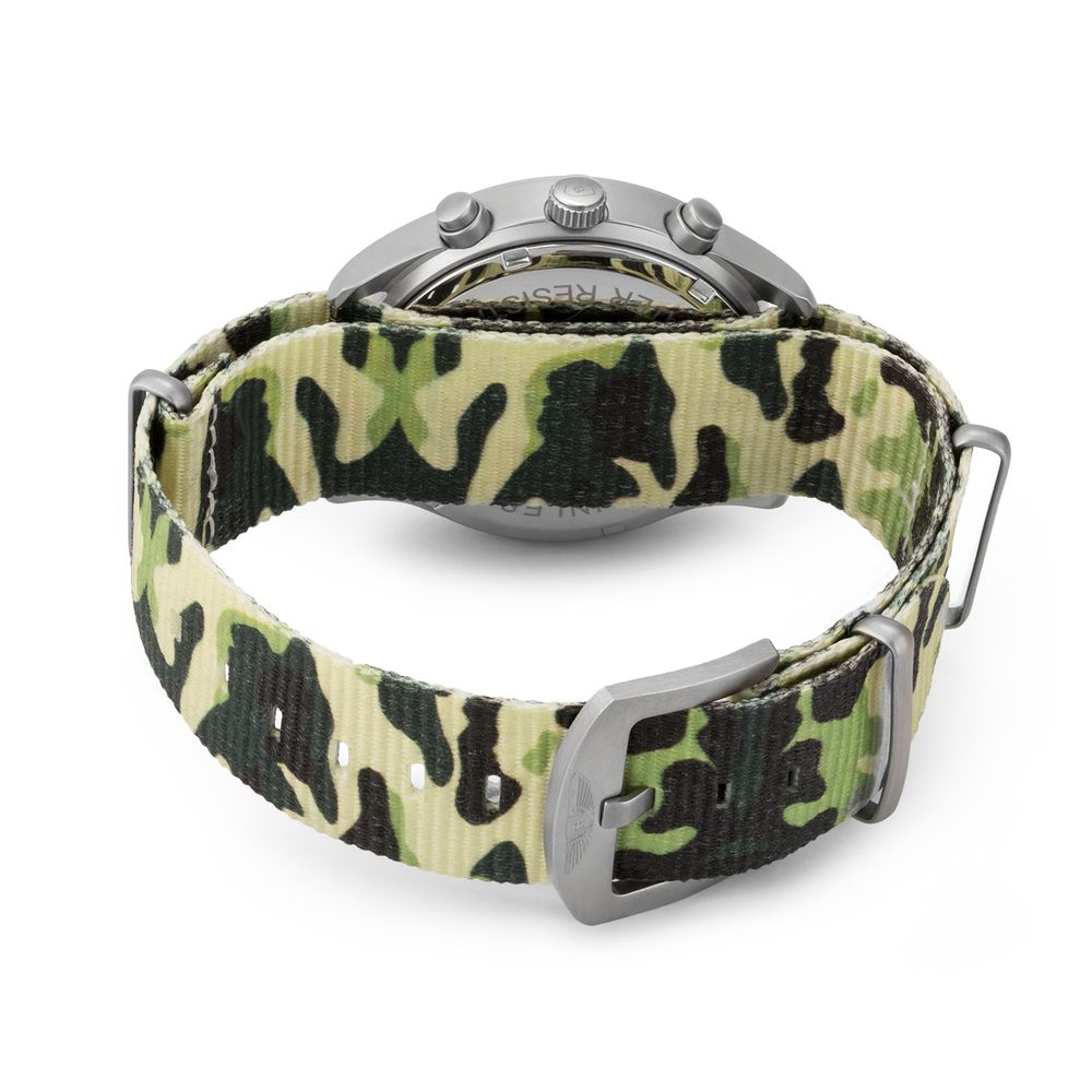 Montre homme Bobroff 0020 en nylon camouflage militaire