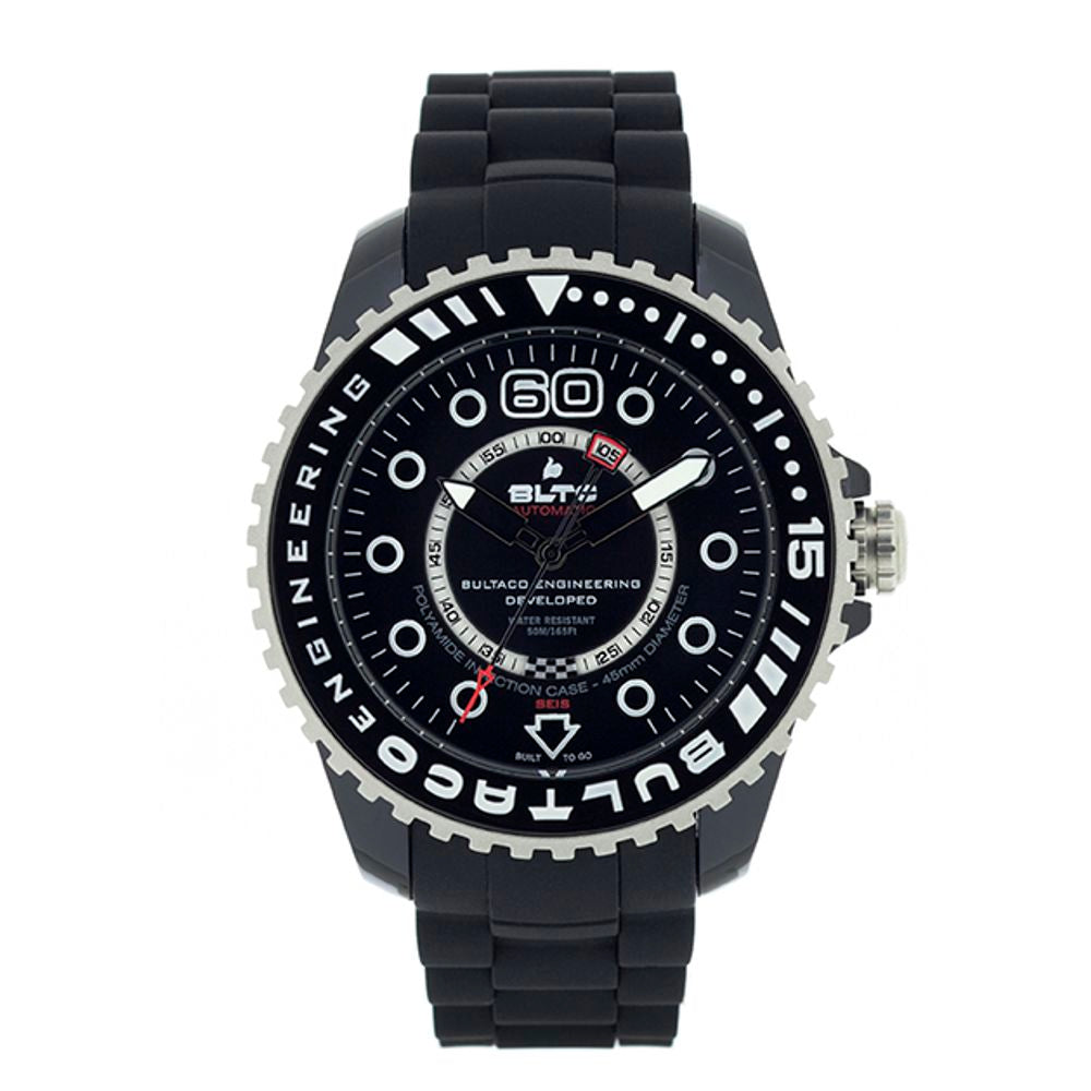 Montre synthétique noire Bultaco