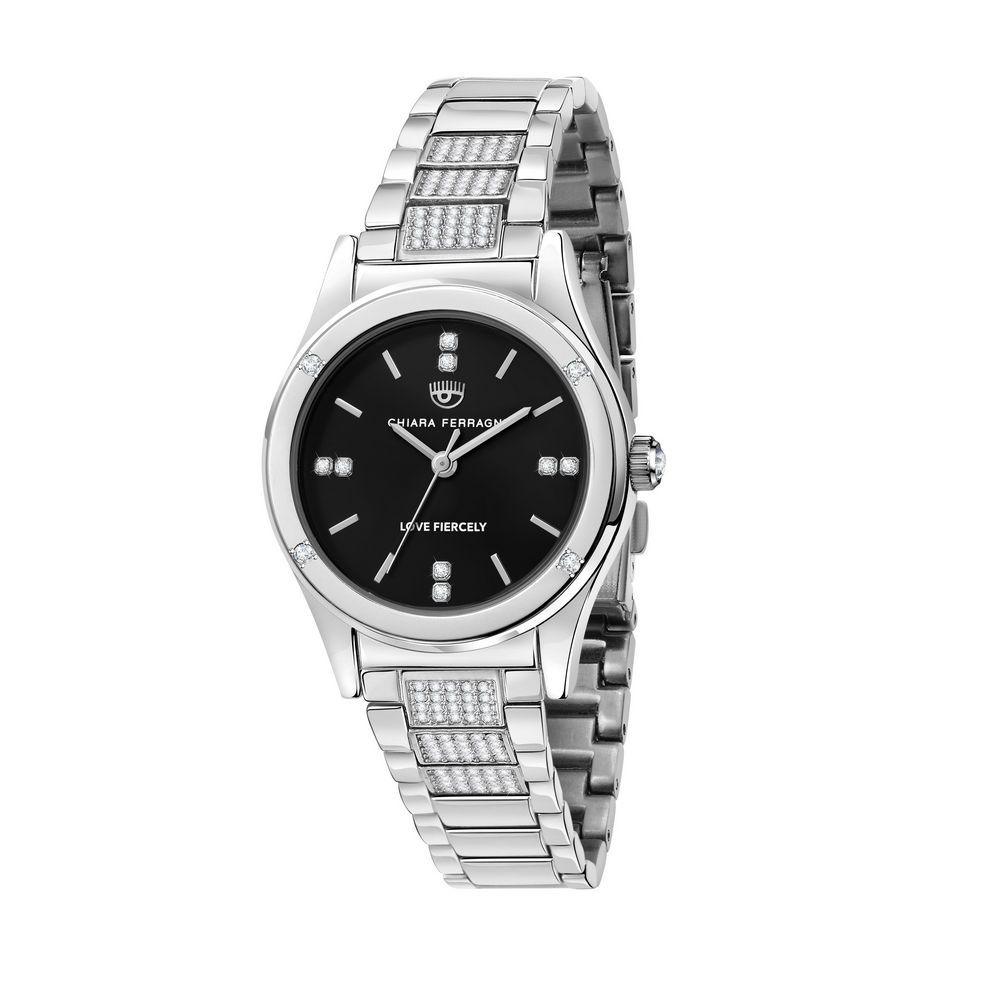 Chiara Ferragni Silver Stainless Steel Watch - Clobber Time Watches