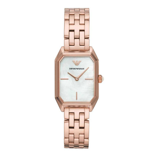 Armani Rose Gold Steel Watch - Clobber Time Watches