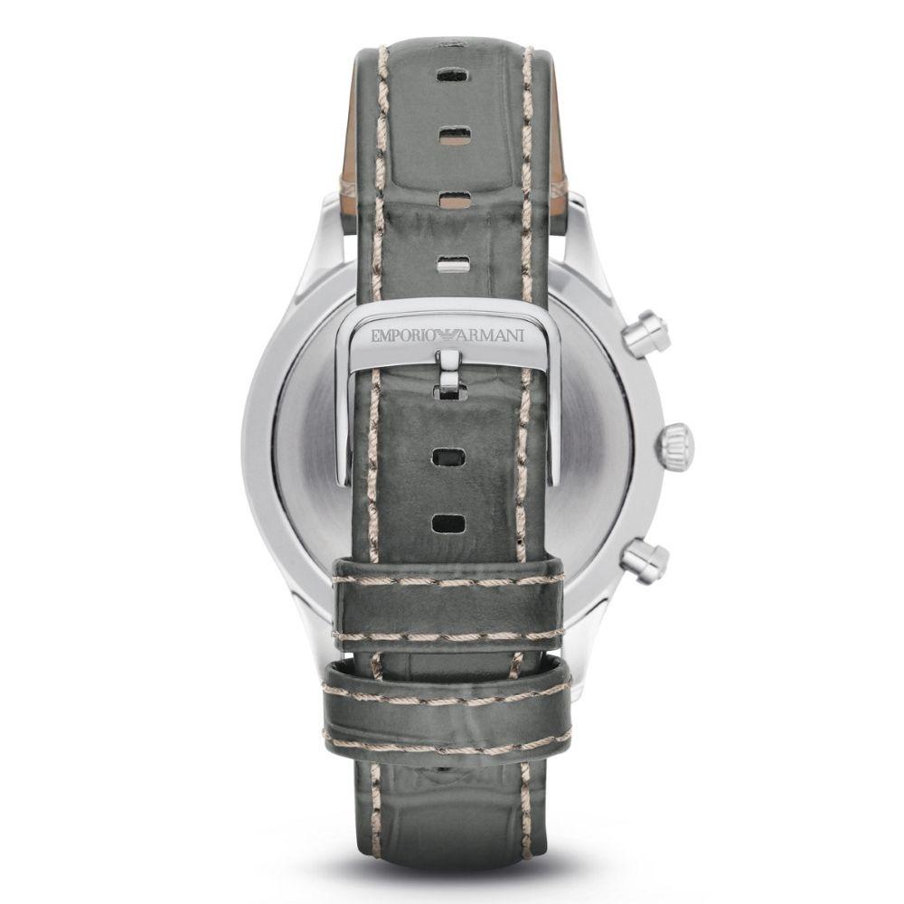 Armani Green Leather Watch - Clobber Time Watches