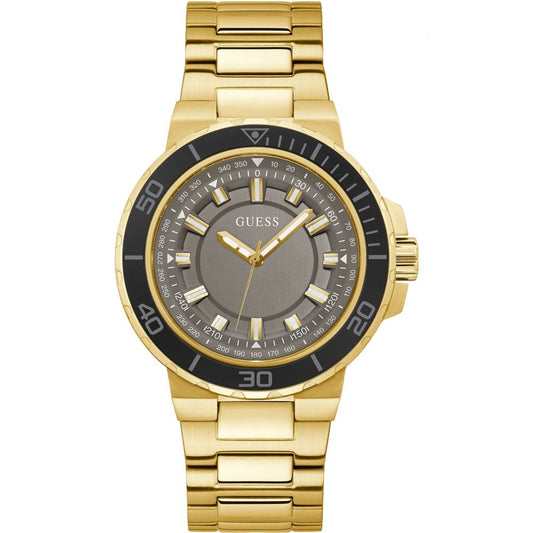 Montre habillée Guess en acier inoxydable doré