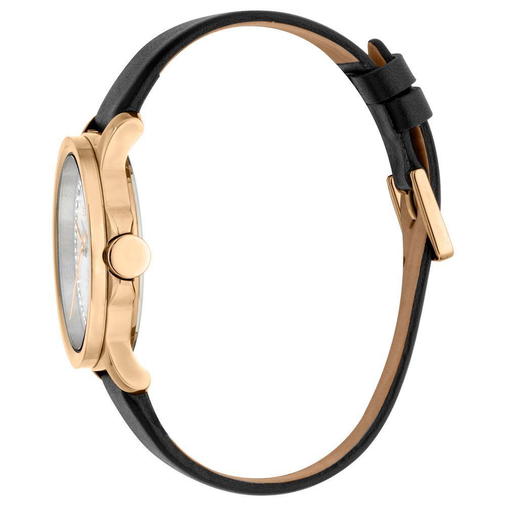 Esprit Rose Gold Leather Watch - Clobber Time Watches