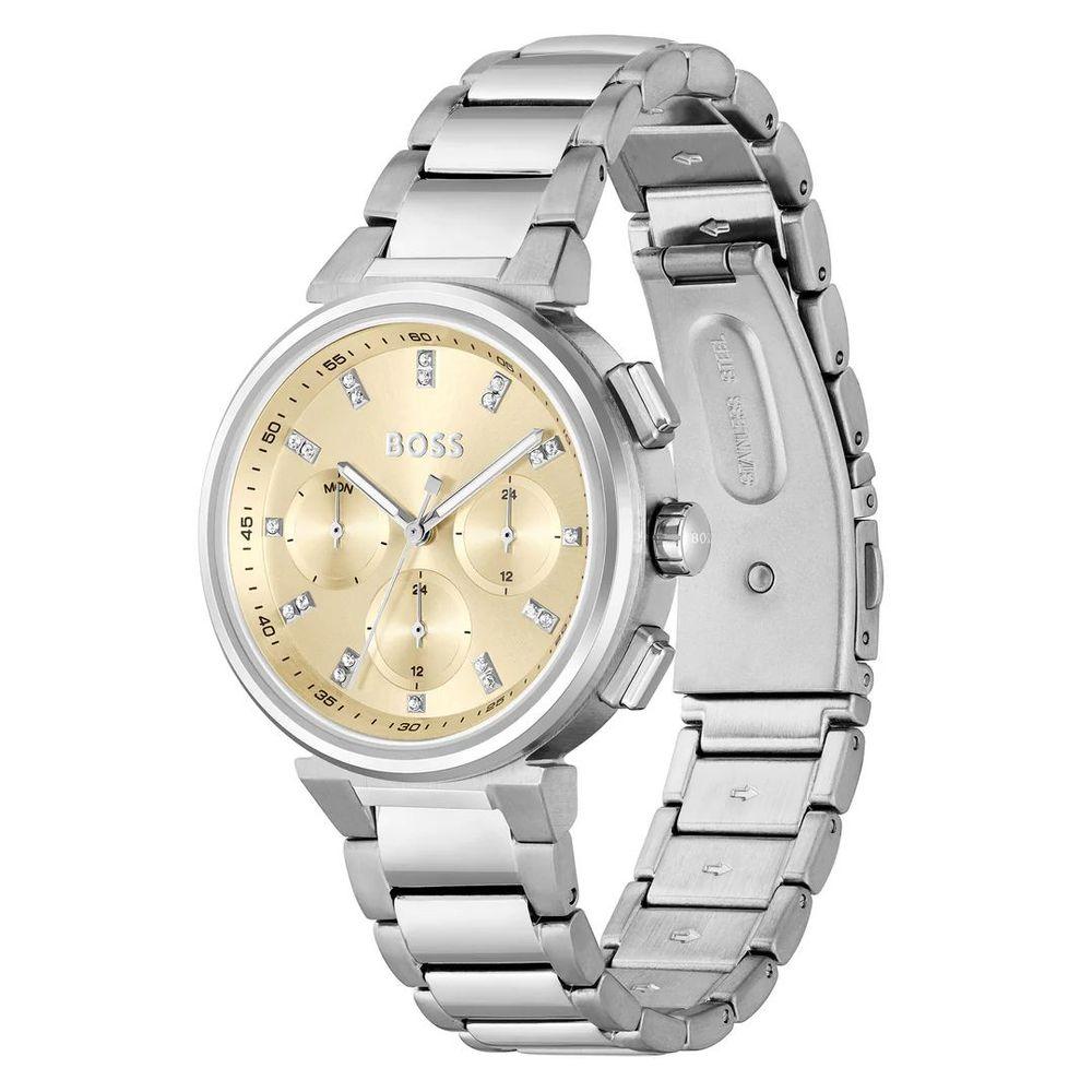 Hugo Boss Silver Stainless Steel Watch - Clobber Time Watches