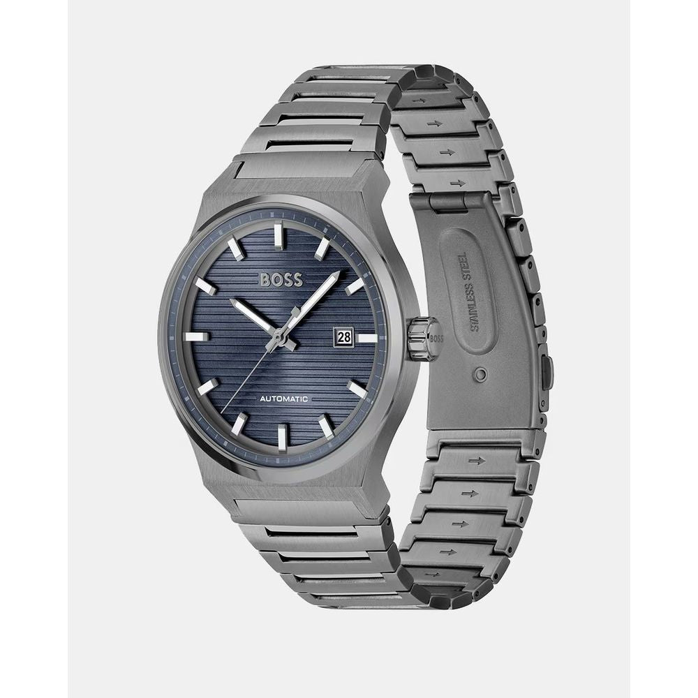 Montre Hugo Boss BO1514119 en acier inoxydable gris pour homme