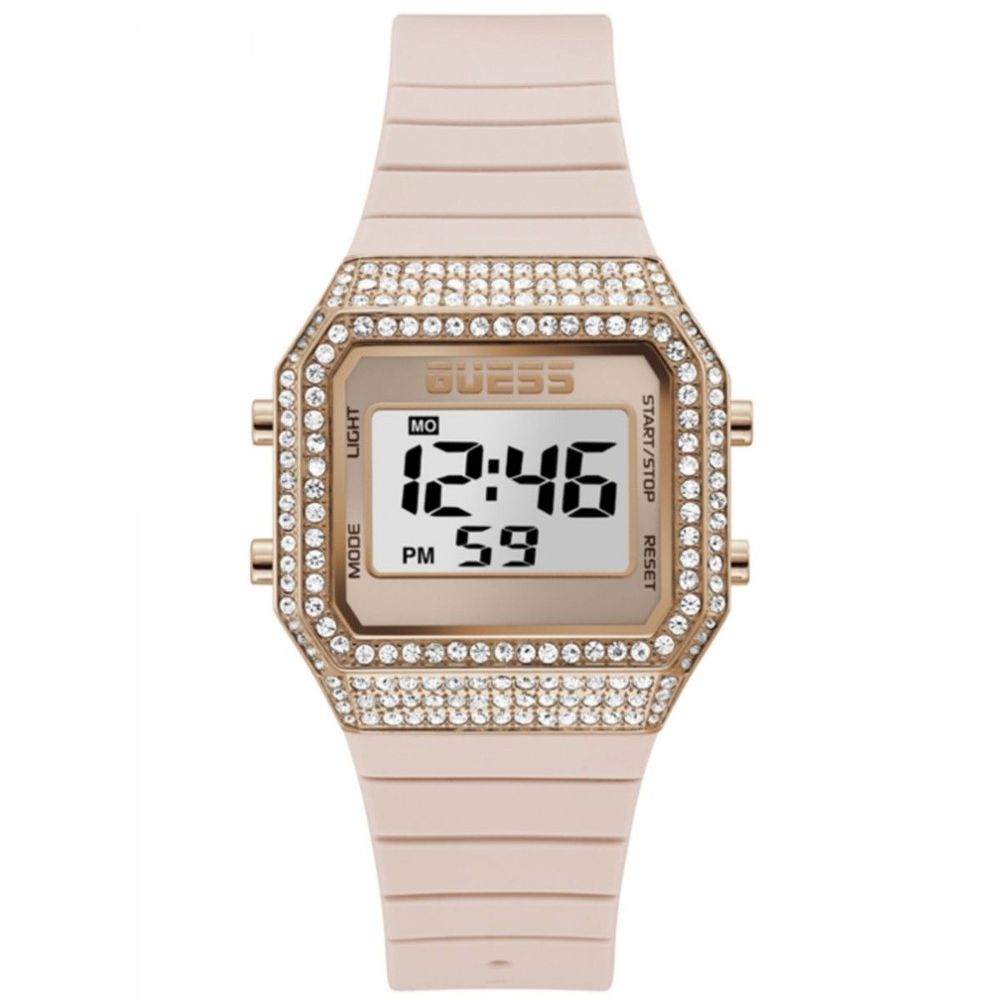 Montre Guess Zoom Rose Synthétique Femme