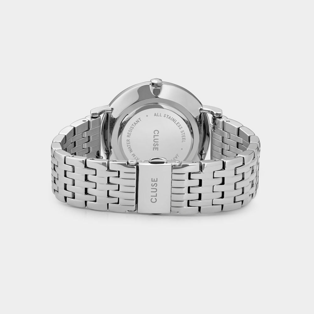 Cluse CLC0101201 Silver & White Dial Stainless Steel Women's Watch