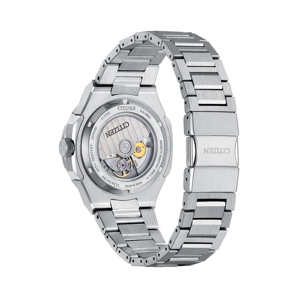 Montre homme Citizen SERIES 8 en acier inoxydable gris, 41 mm