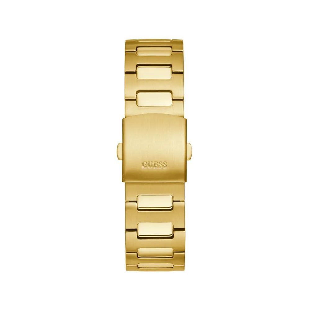 Reloj de vestir Guess de acero inoxidable dorado