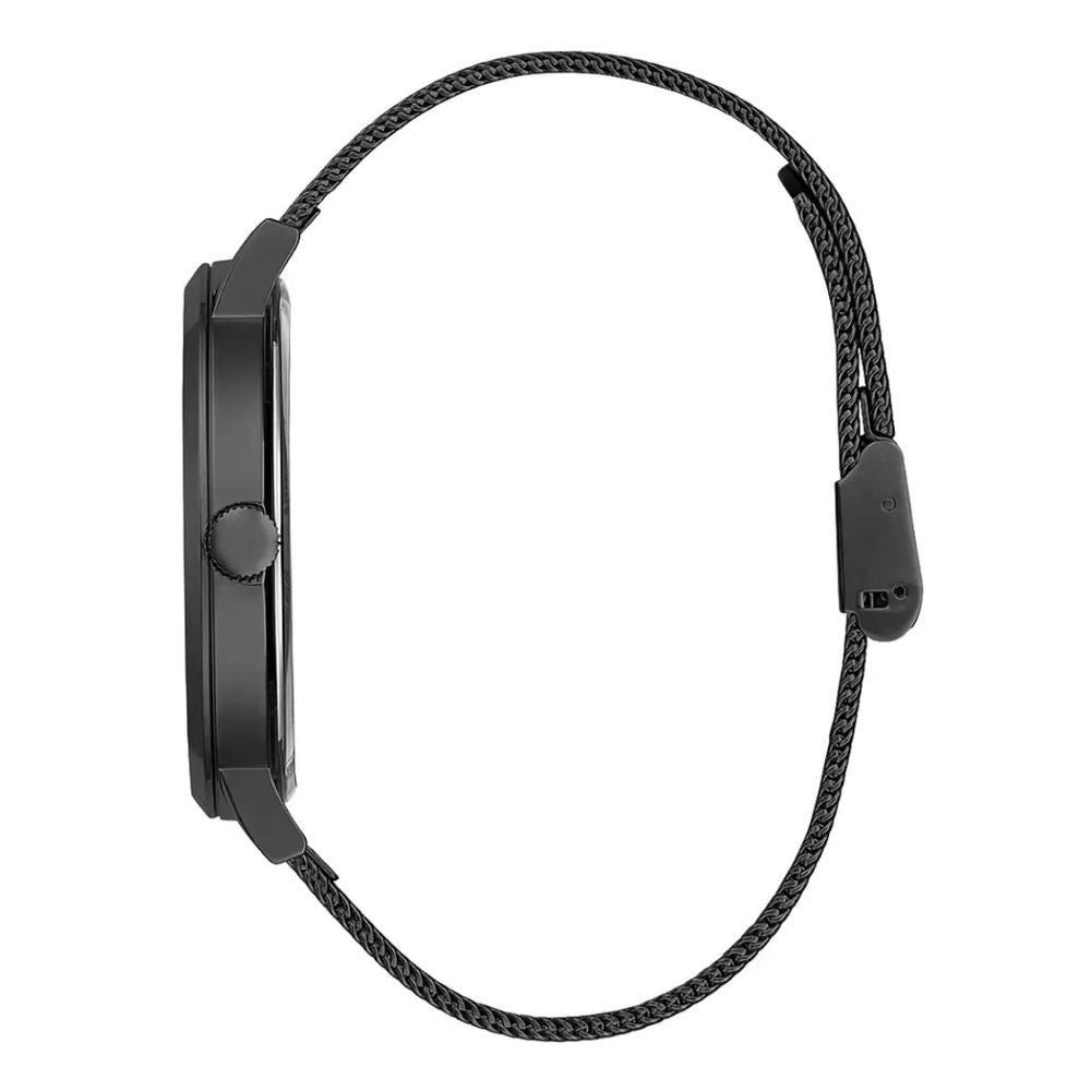 Montre habillée Guess en acier inoxydable noir