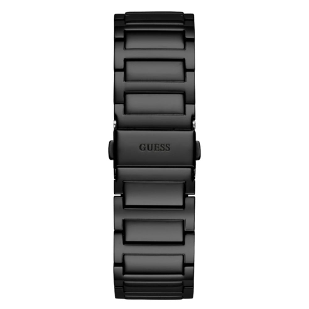Reloj de vestir Guess de acero inoxidable negro