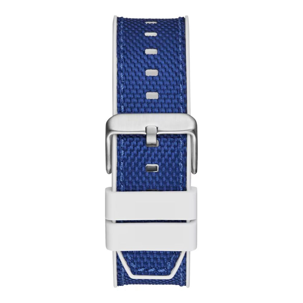 Montre de sport synthétique bleue Guess