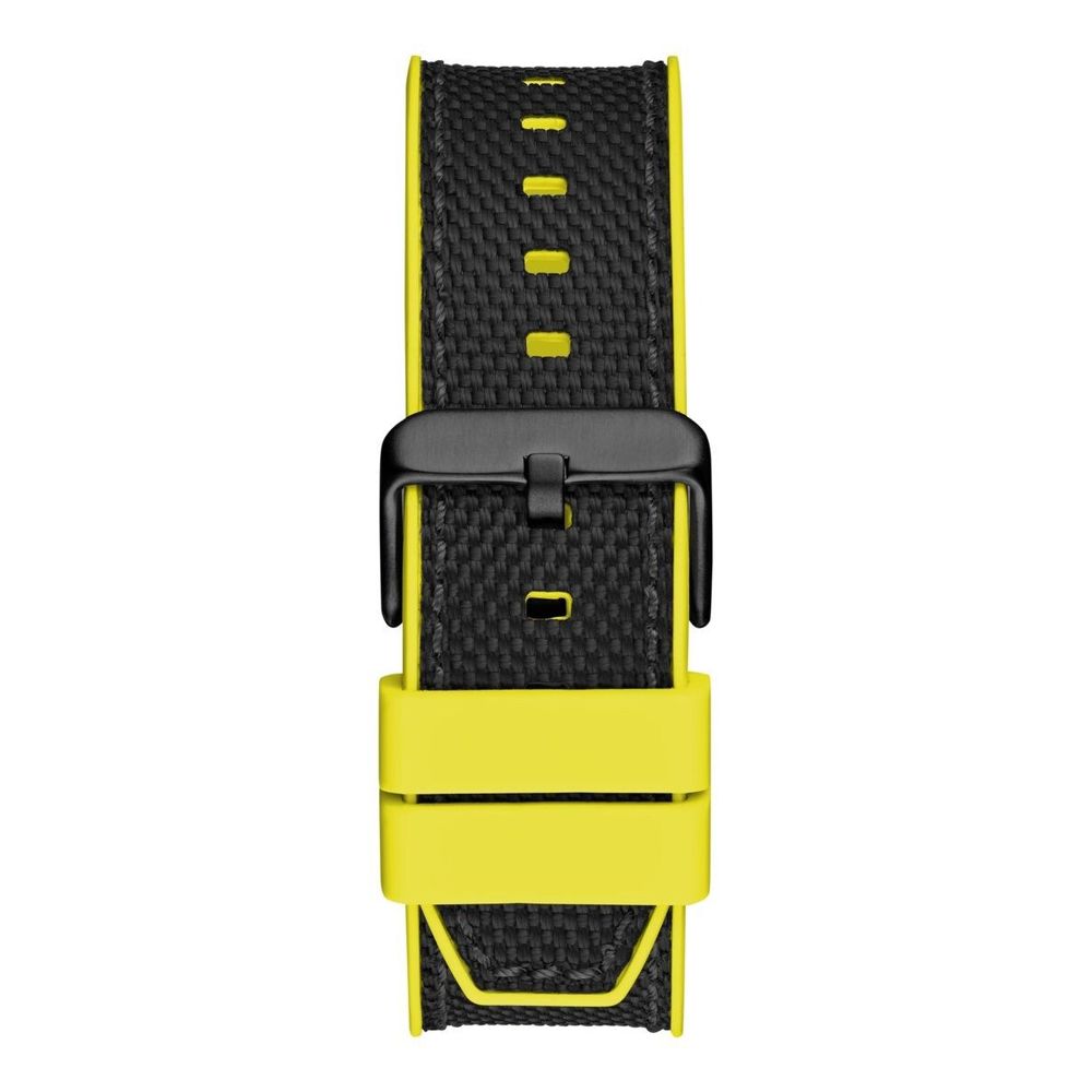 Montre de sport synthétique noire Guess