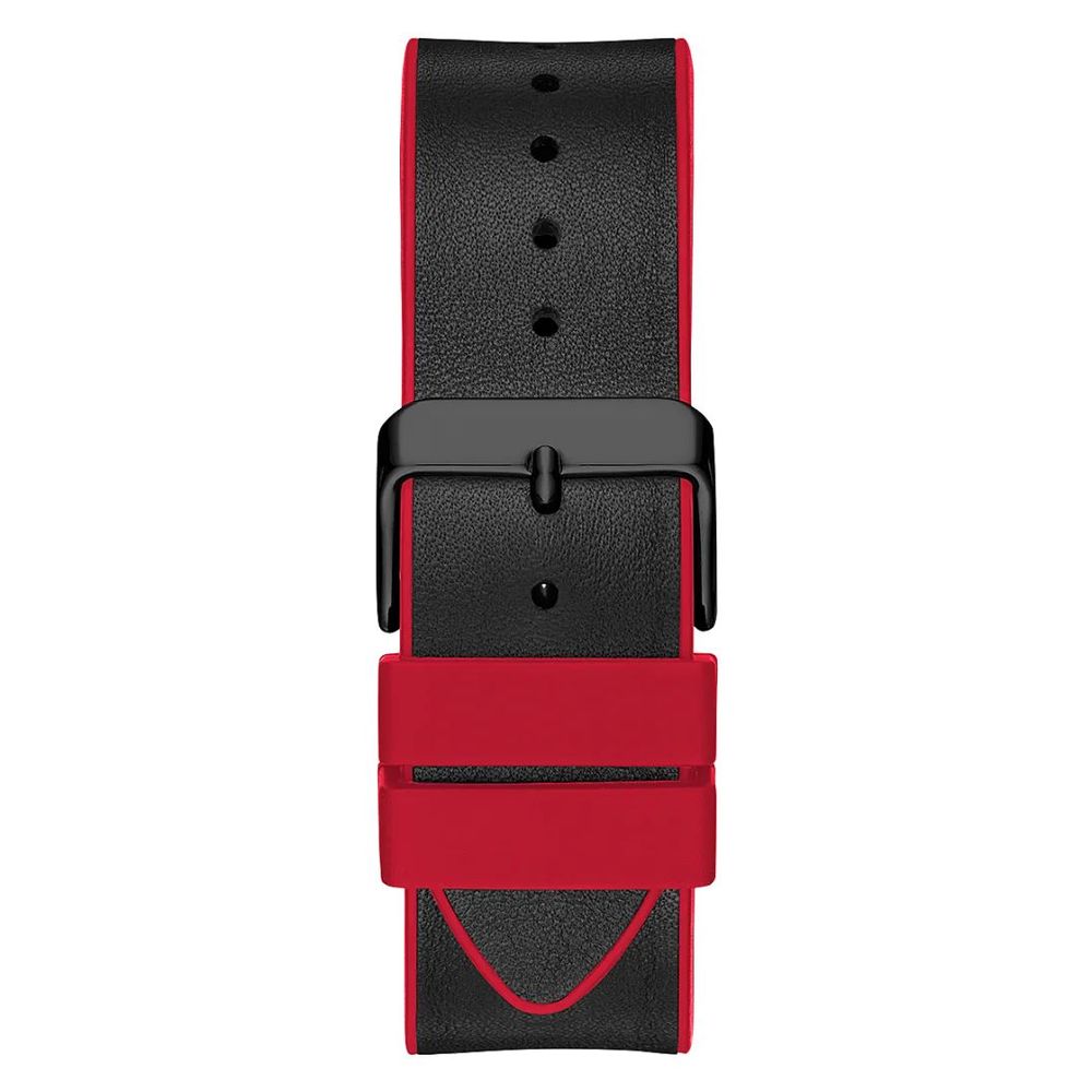 Montre de sport synthétique noire Guess