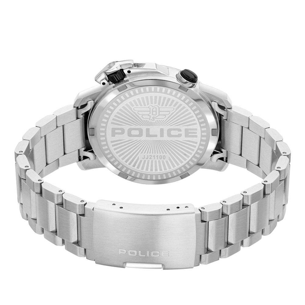 Police Gray Stainless Steel Dress Watch
