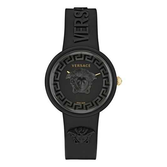 Versace Black Synthetic Sport Watch