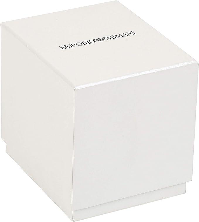 Emporio Armani Elegant Two-Tone Crystal Pave Watch - Clobber Time Watches