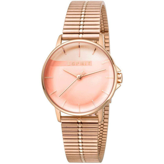 Esprit Pink Stainless Steel Watch - Clobber Time Watches