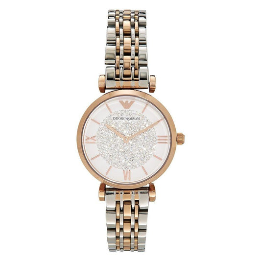 Armani Silver Steel Watch - Clobber Time Watches