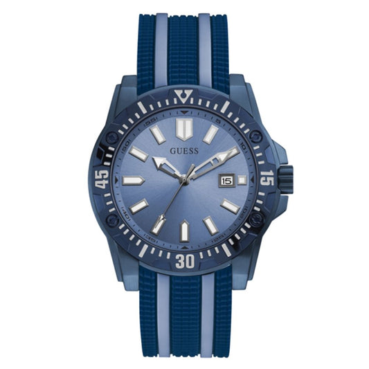 Montre synthétique Guess Blue