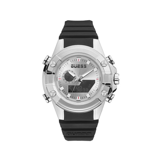 Montre synthétique noire Guess