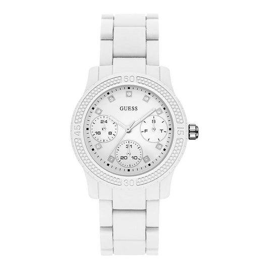 Guess White Rubber Watch - Clobber Time Watches