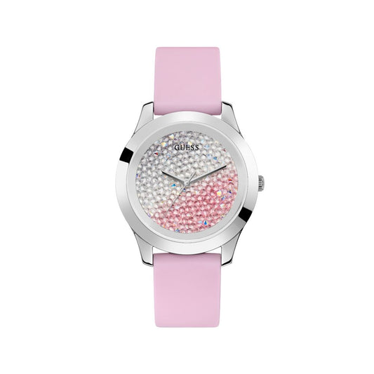 Montre Guess en caoutchouc multicolore