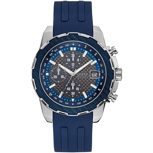 Montre Guess en caoutchouc bleu