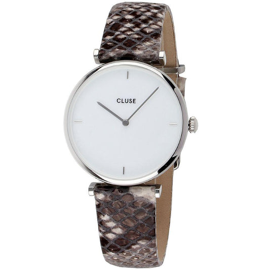Cluse Beige Leather Watch - Clobber Time Watches