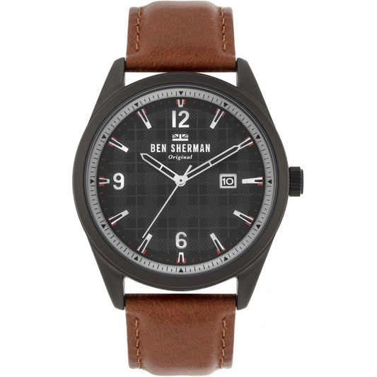 Montre Ben Sherman en cuir marron