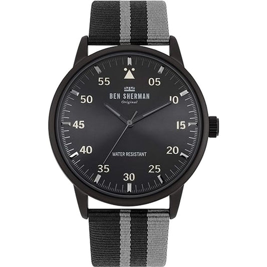 Montre Ben Sherman en tissu gris