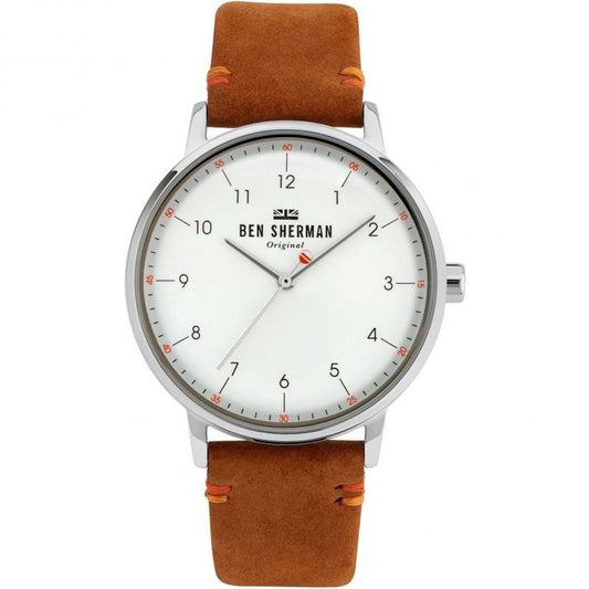 Montre Ben Sherman en tissu marron