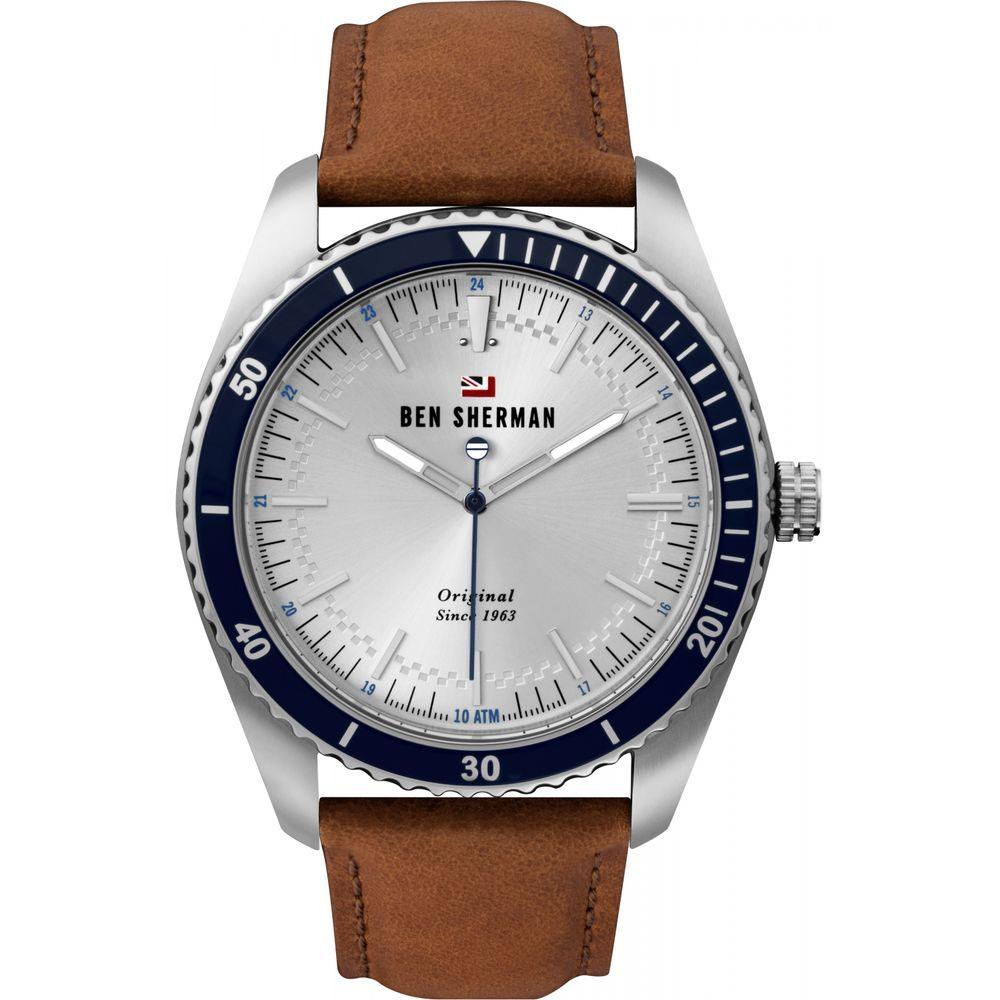 Ben Sherman Brown Leather Watch - Clobber Time Watches