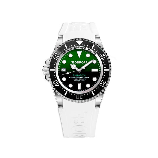 Montre Bobroff en silicone blanc