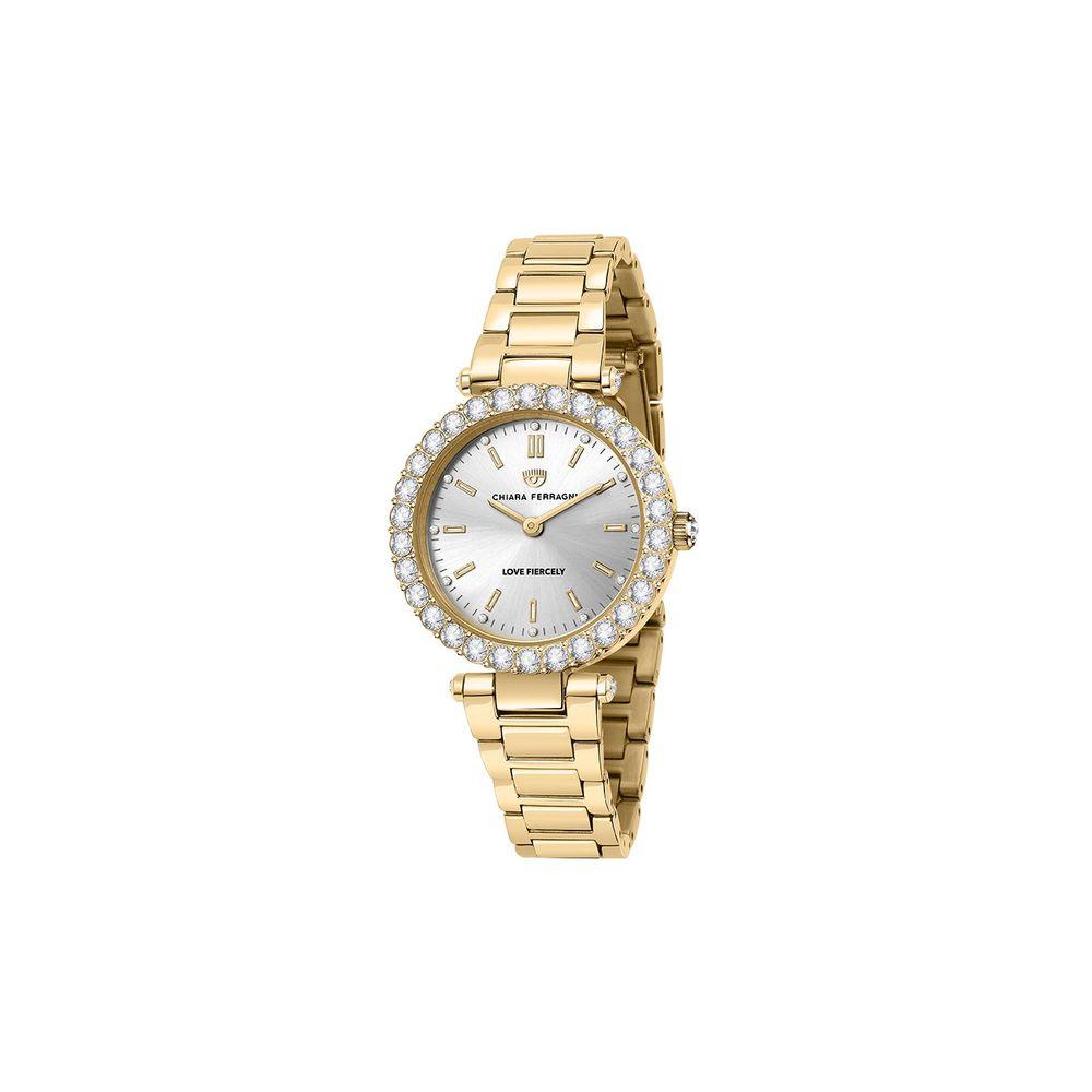 Chiara Ferragni Gold Stainless Steel Watch - Clobber Time Watches