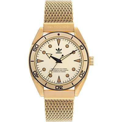 Adidas LIMITED EDITION TWO Gold Stainless Steel 42mm Men Watch