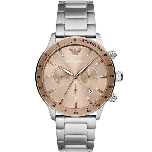 Armani Silver Stainless Steel Watch - Clobber Time Watches