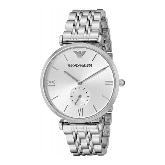 Armani Silver Steel Watch - Clobber Time Watches