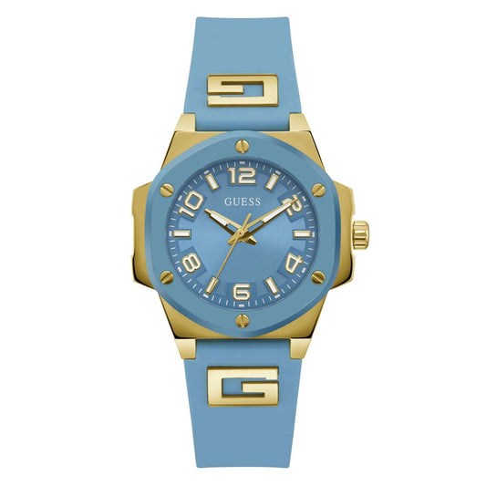 Montre synthétique Guess Blue