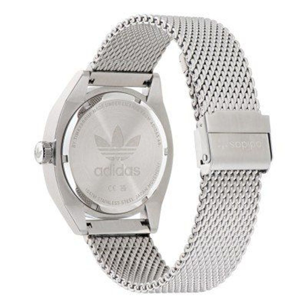 Adidas EDITION TWO Gray Stainless Steel Dress 42mm Unisex Watch